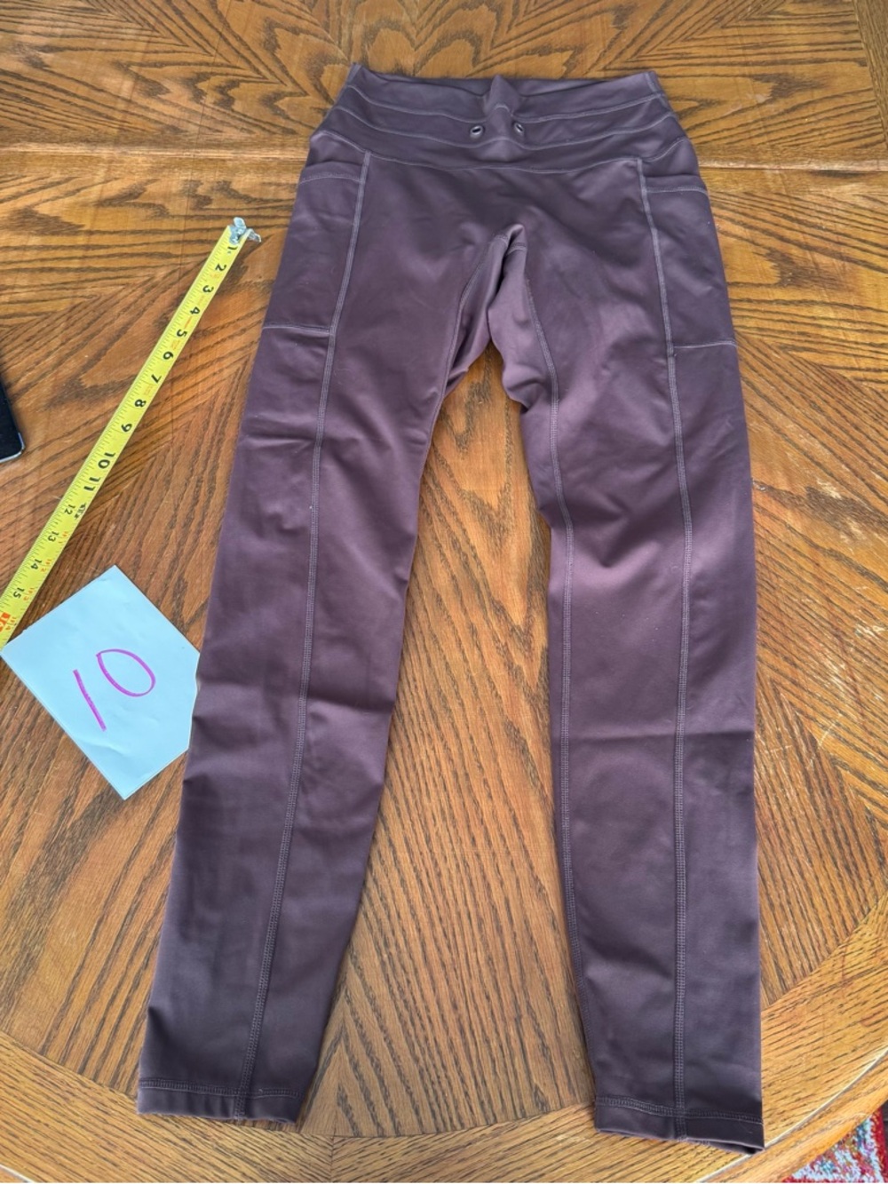 Popflex Cargo Legging with Pockets limitless 29” brown